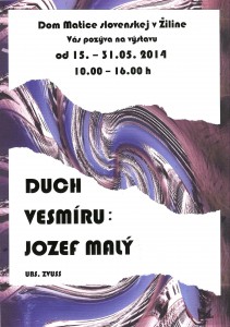 jozef_maly_-_duch_vesmiru_-_plagatik_1